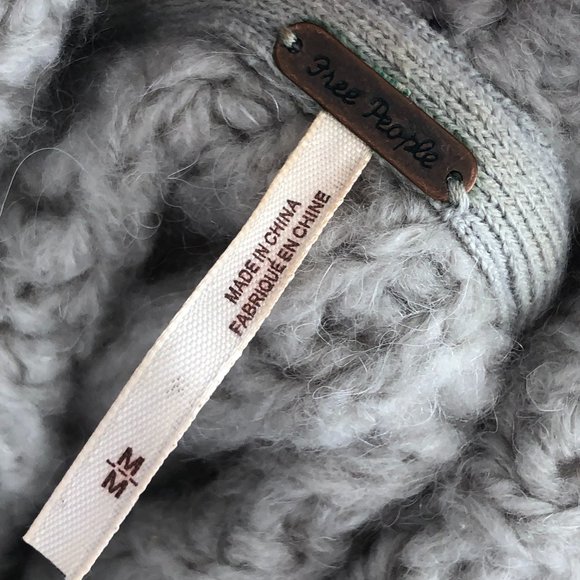 FREE PEOPLE Wool Blend Cowl Neck Sweater - Picture 2 of 9